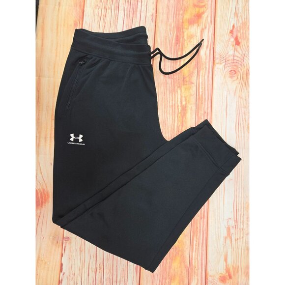 Under Armour Mens ColdGear Jogger Pants XL Black - Picture 3 of 9